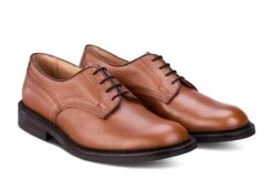 Woodstock Plain Derby Country Shoe - Sienna Scotch Grain -Men Shoes Store woodstock plain derby country shoe sienna scotch grain 394051