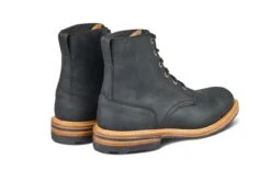 Wychwood Logger Boot - Black Horween Chamois (Tricker's Exclusive) -Men Shoes Store wychwood logger boot black horween chamois 712207